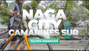 Screencap of Video on Cities that won in the 2021 mobilitiy awards