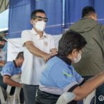 Mga empleyado kan Naga City Hall nagpapahilot kontra stress, tabang tanganing malikayan an helang.