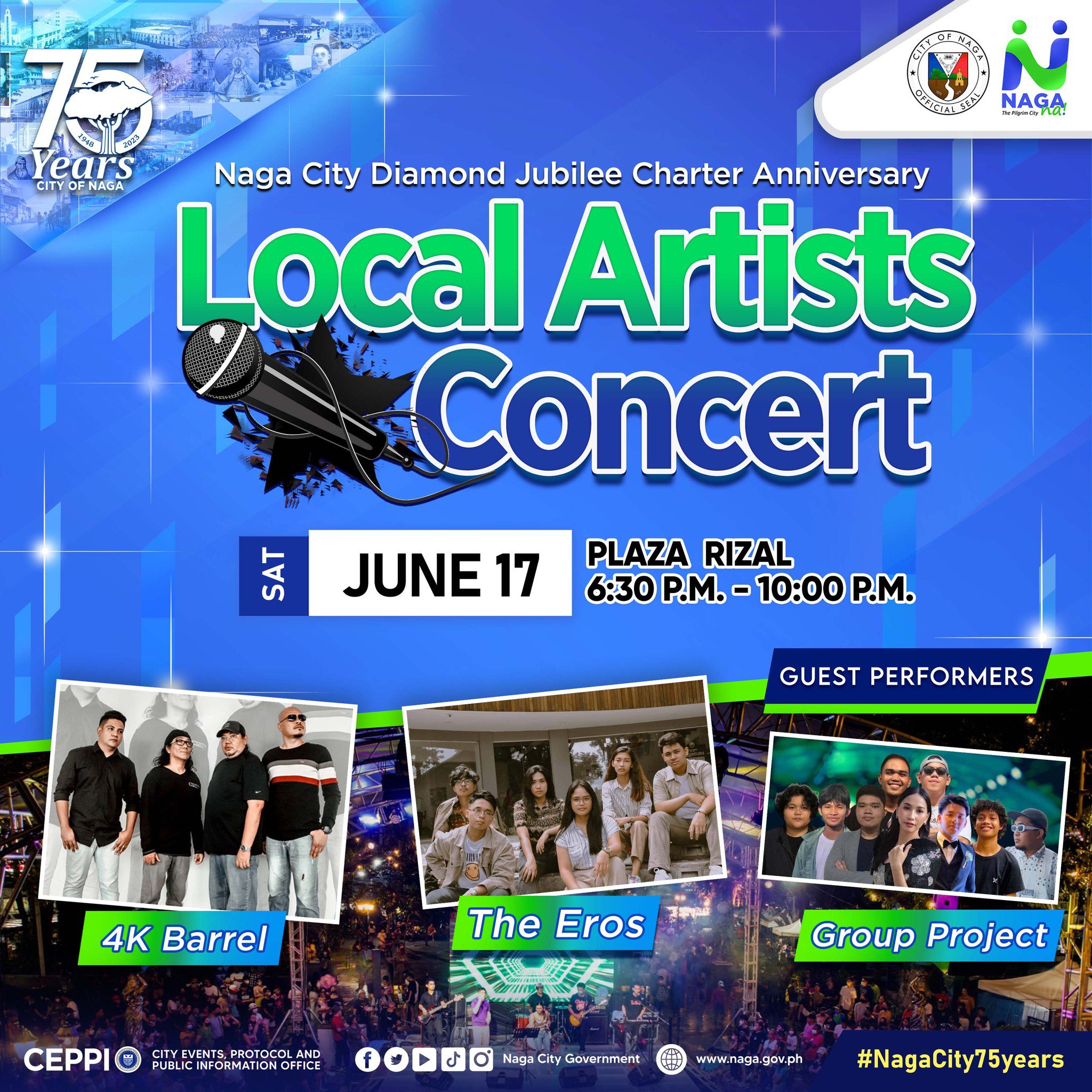 Local Artists Concert CITY OF NAGA