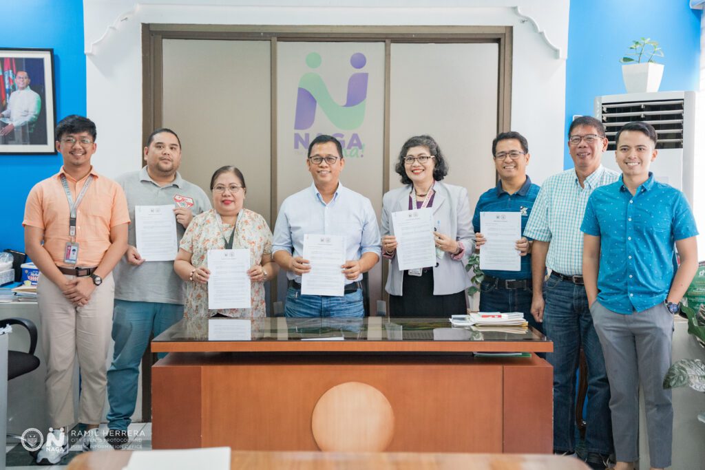 UNC and LGU NAGA partners to implement Idea2Startup held last July 4, 2023 at the City Mayor's Office, Naga City Hall.