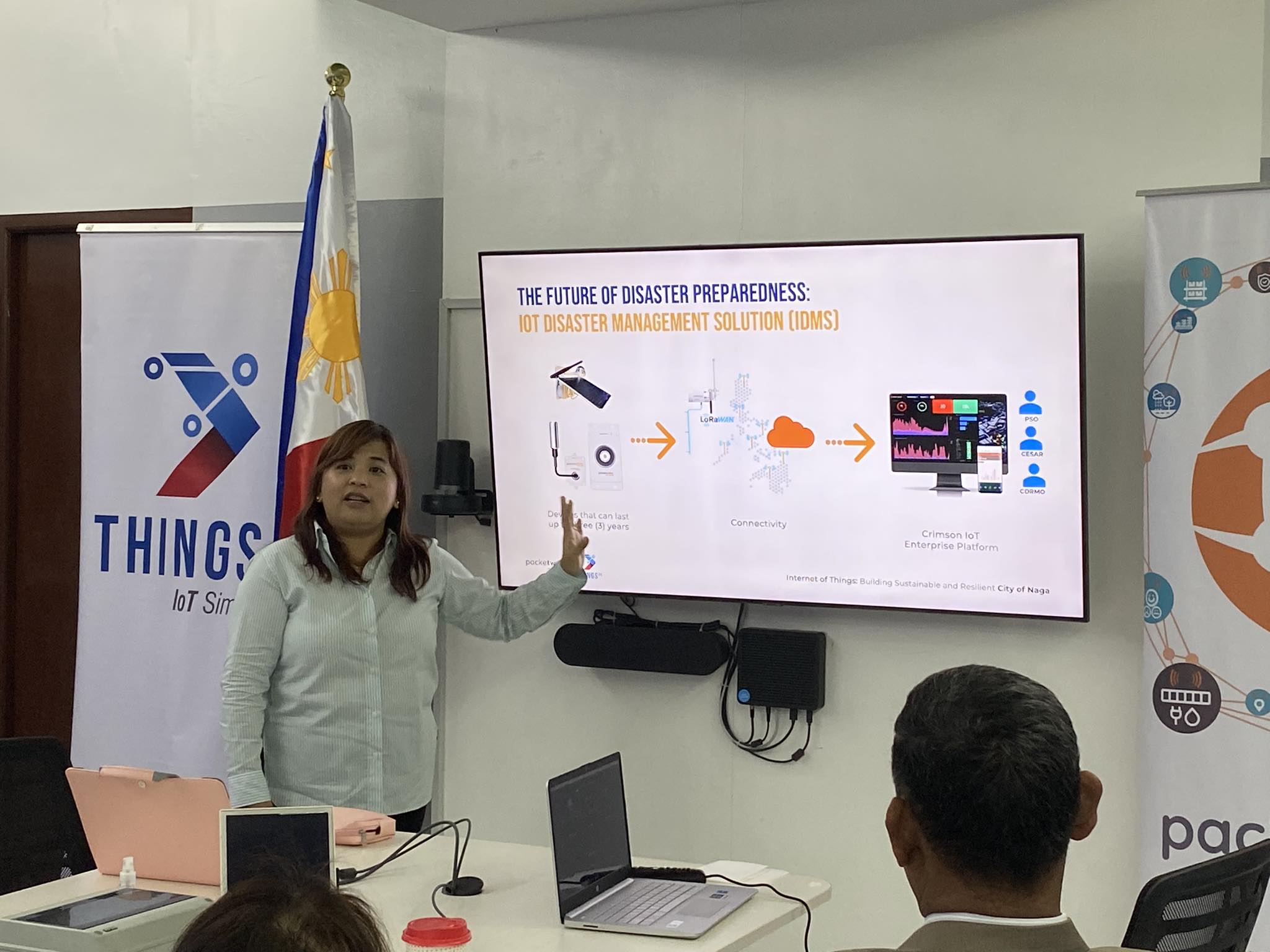 Naga City Welcomes IoT Equipment and Platform Donation for Innovative Disaster Resiliency