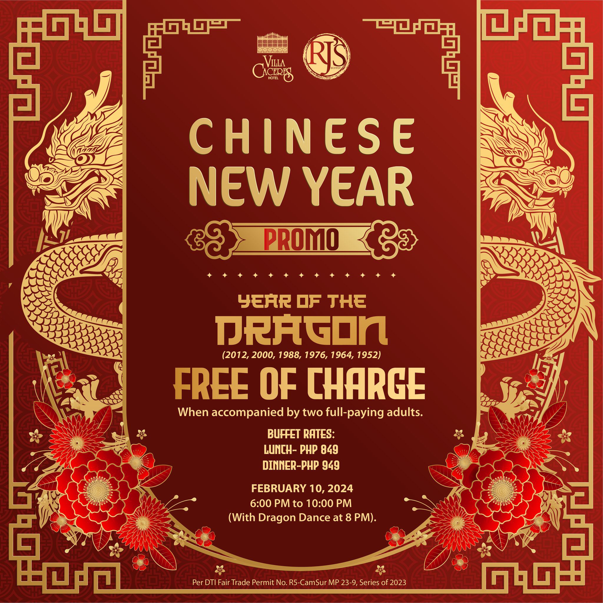 Year of the Dragon Free of Charge – CITY OF NAGA