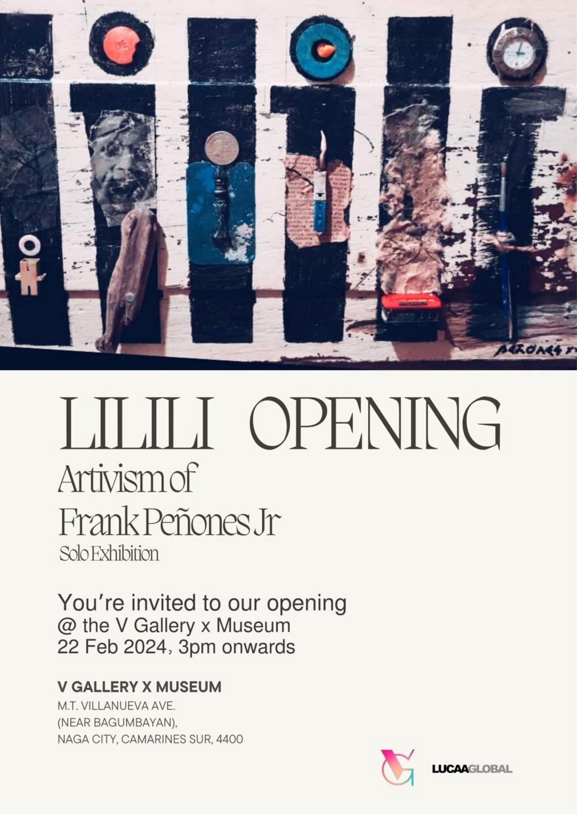 LILILI OPENING OPENING: ARTIVISM OF FRANK PENONES