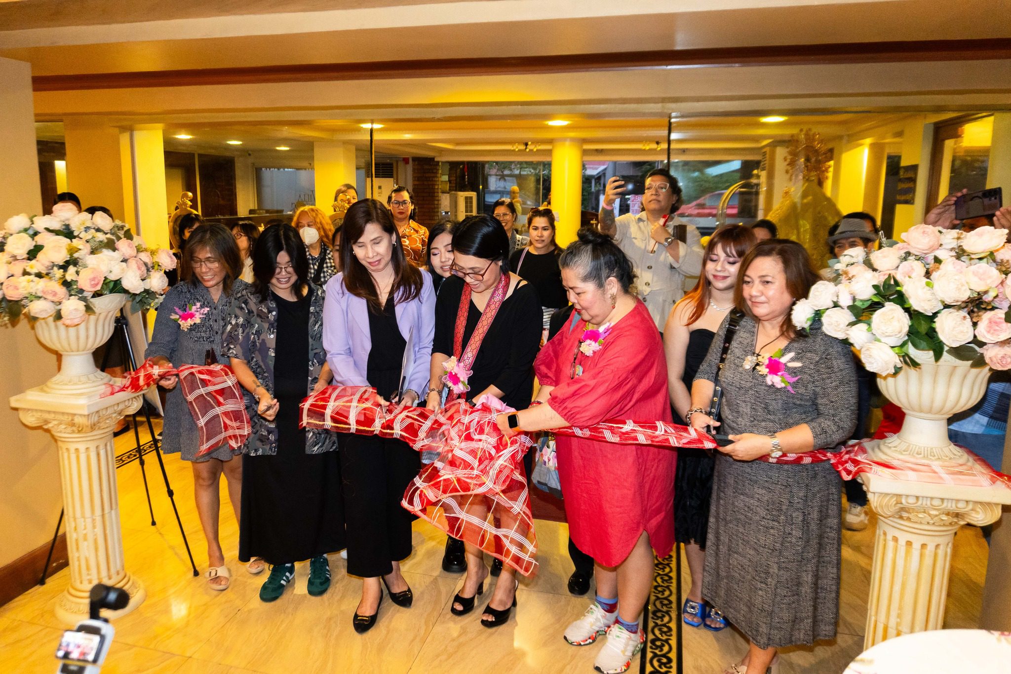 Twelve (12) Bicolana artists came together on March 15, 2025, for the grand opening of Femme: An All-Women Art Exhibit.