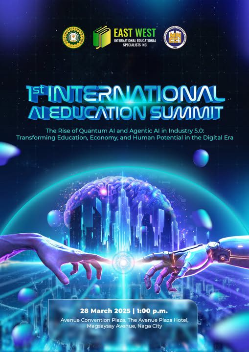 Naga City AI Educational Summit Poster