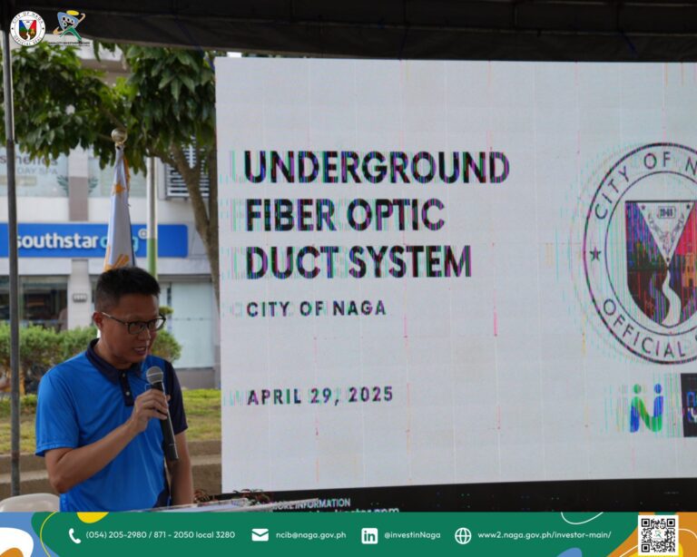 President David Xiao of Bester Telecom Philippines Corporation giving opening message